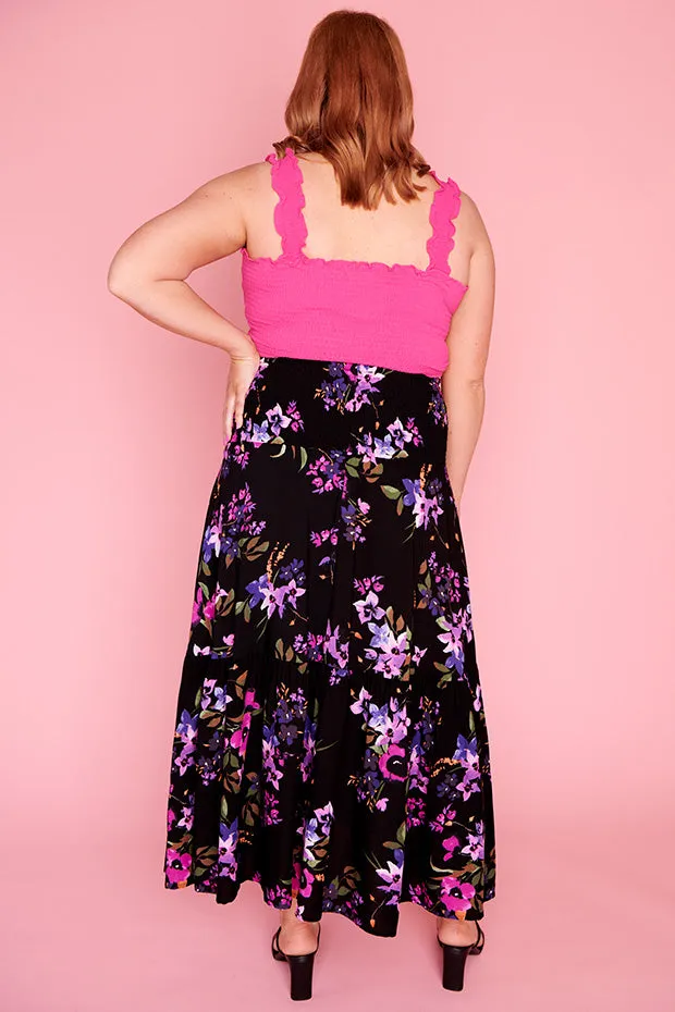 Willy Night Flower Dual Skirt