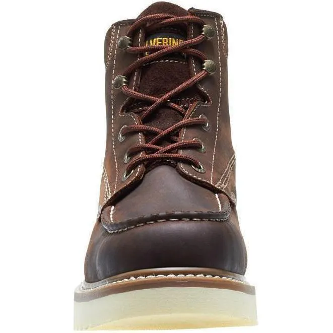 Wolverine Men's Loader 6" Wedge Work Boot - Brown - W10744