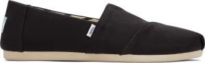 Women's Alpargata Classic Wide Fit - Black Canvas