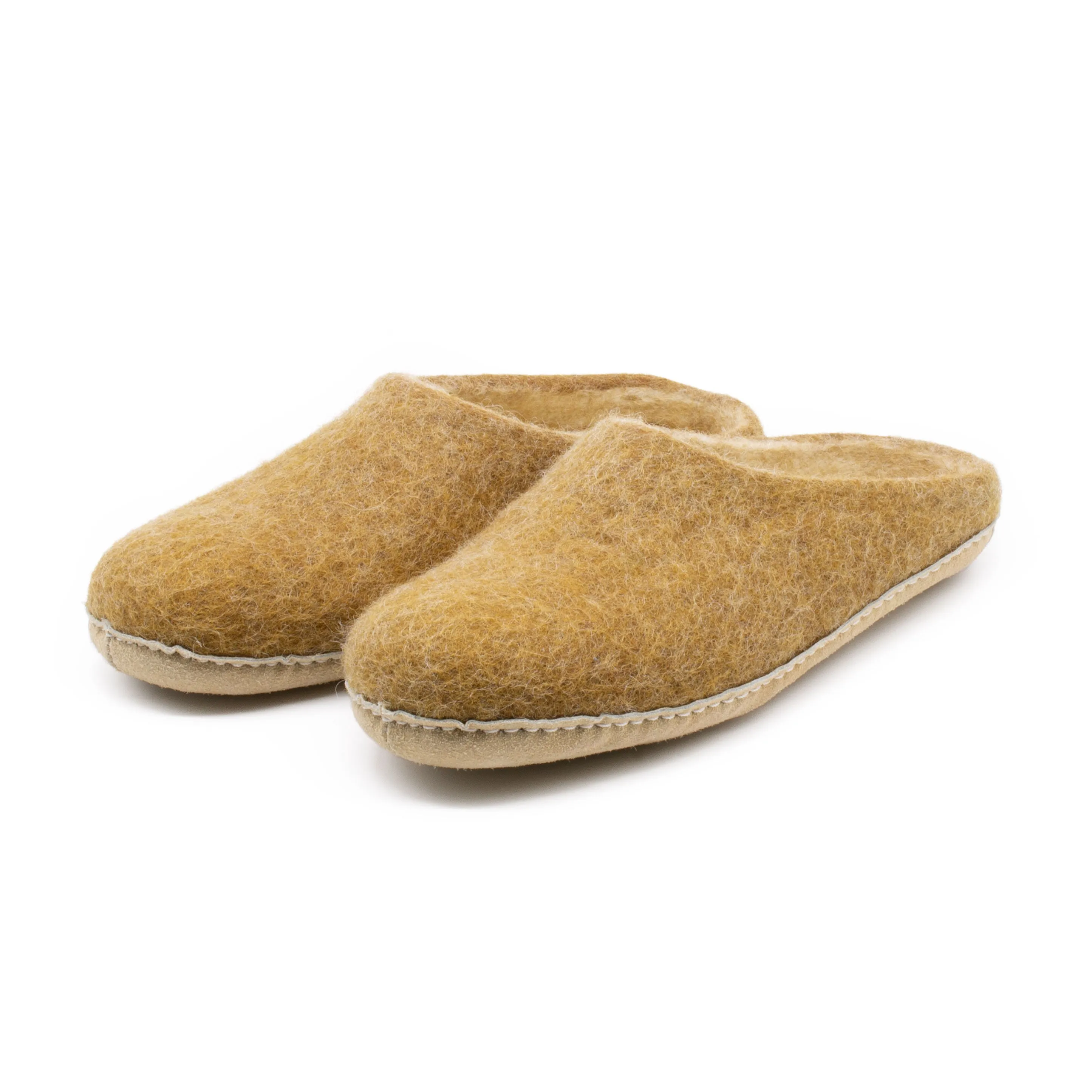 Women's 'Astoria' Wool House Slippers - Toffee