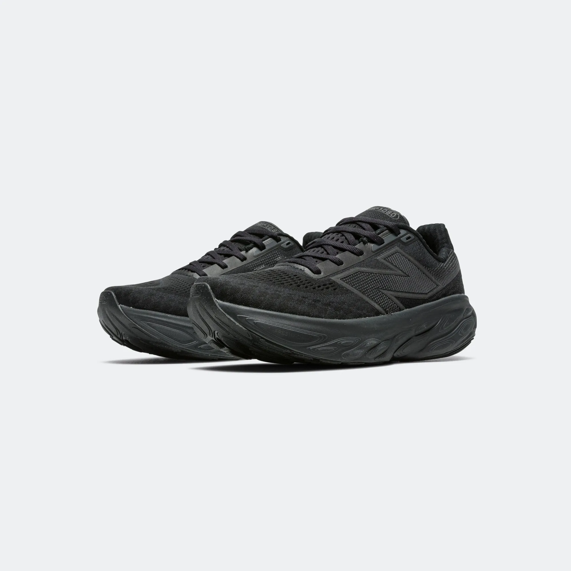 Womens Fresh Foam 1080v14 - Black/Black Metallic-Phantom