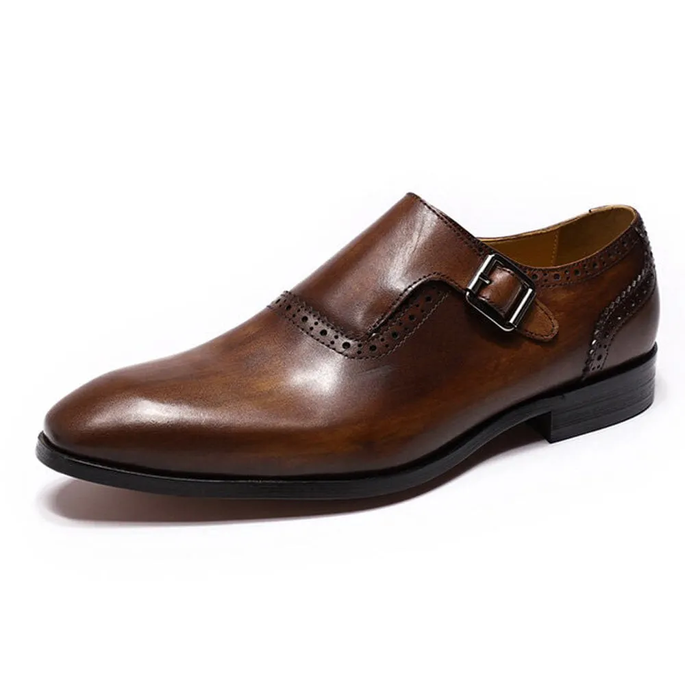 Zack Brown Single Monk Strap