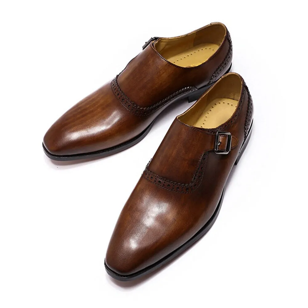 Zack Brown Single Monk Strap