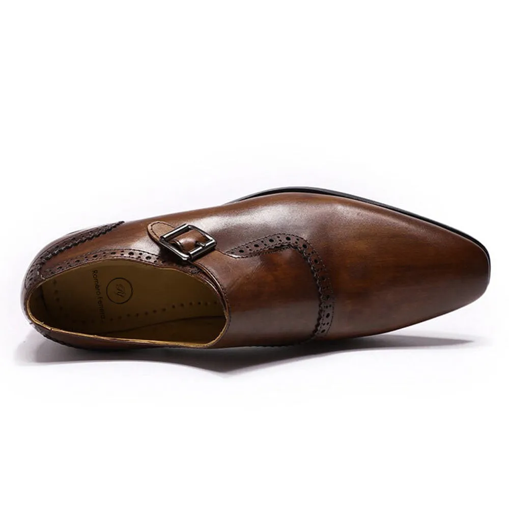 Zack Brown Single Monk Strap