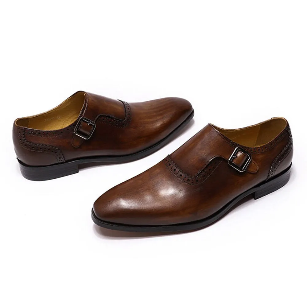 Zack Brown Single Monk Strap