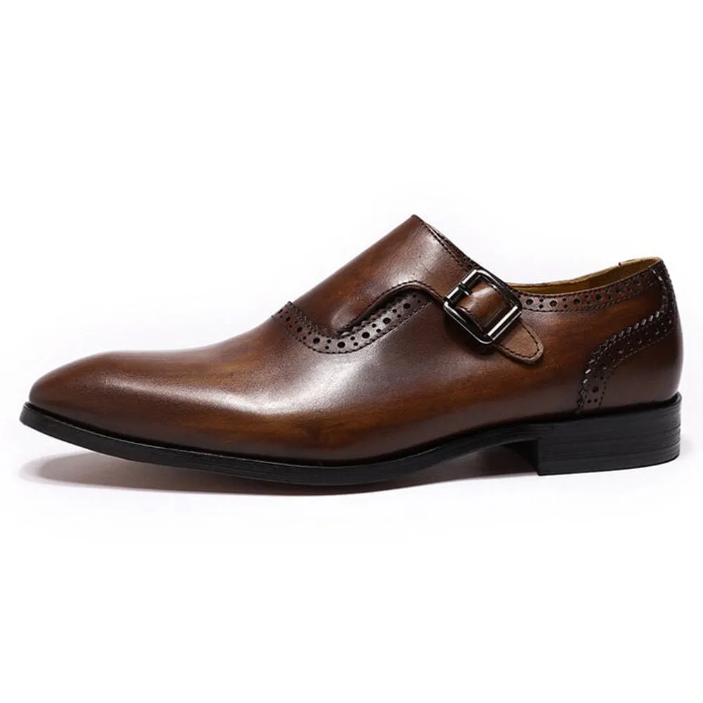 Zack Brown Single Monk Strap