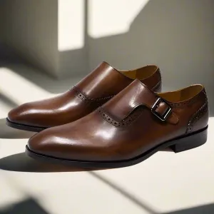 Zack Brown Single Monk Strap