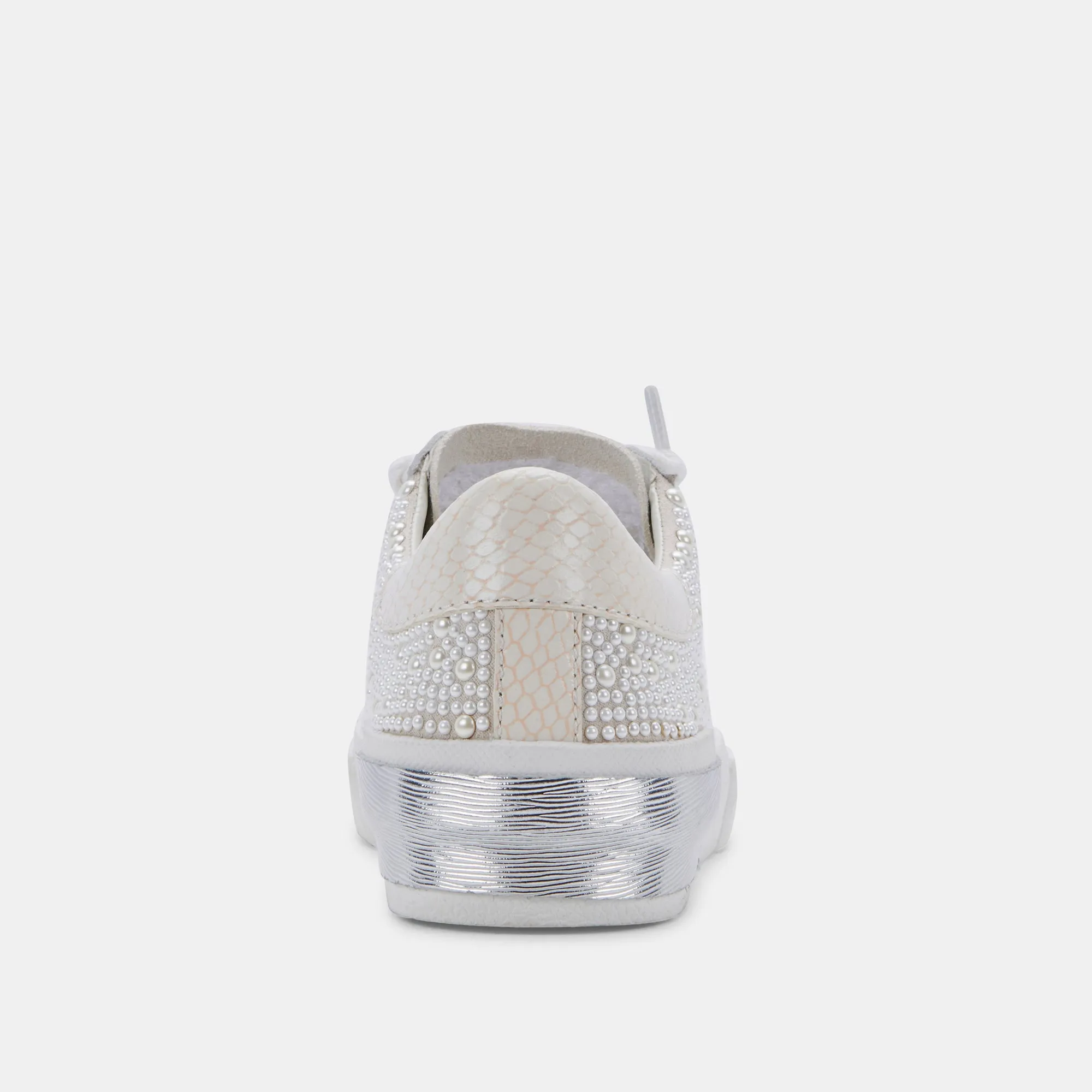 ZINA PEARL WIDE SNEAKERS VANILLA PEARLS