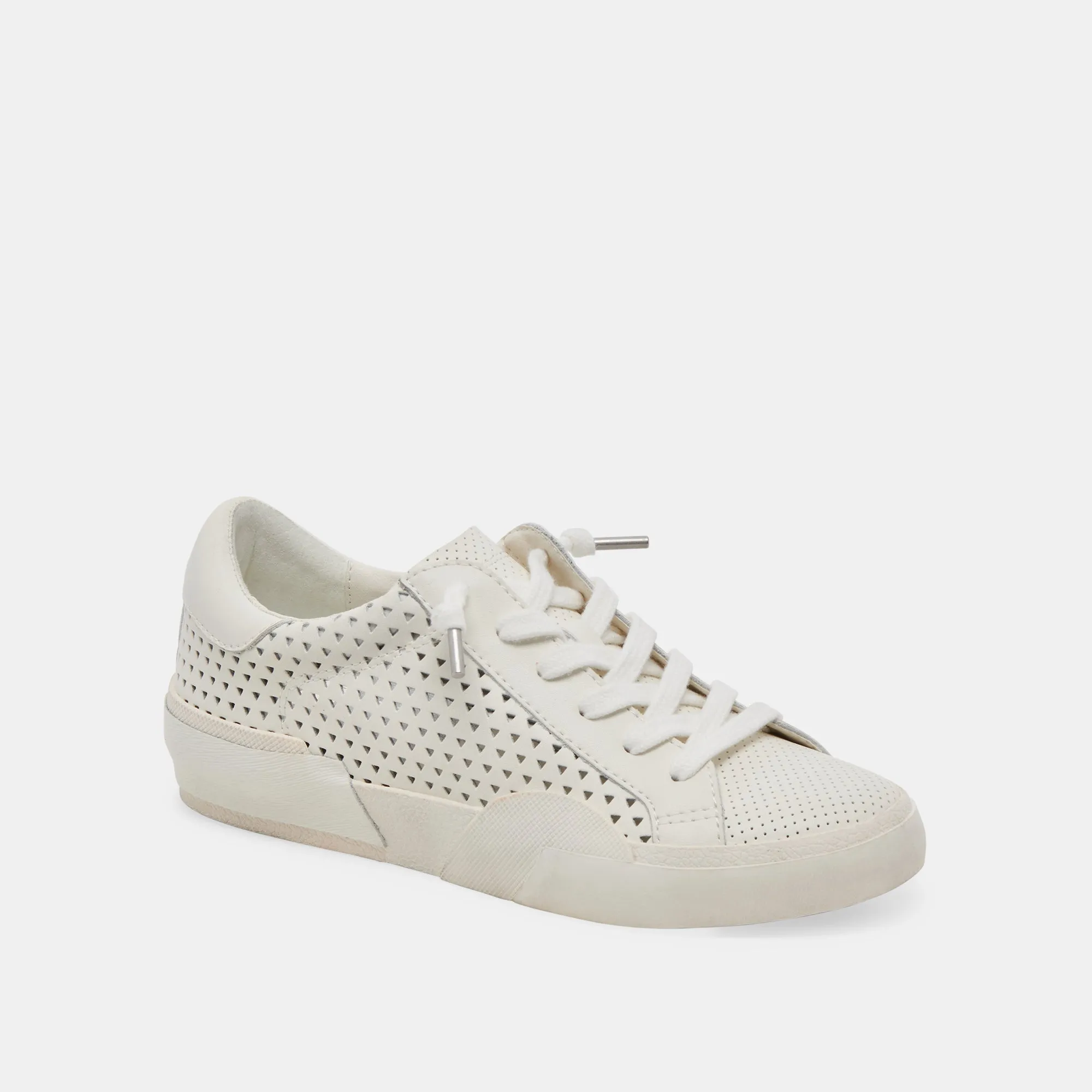 ZINA PERF 360 SNEAKERS WHITE LEATHER